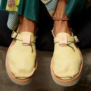 Satorisan Benirras Premium Marnie in Gilded Bamboo Leather Sneakers Size 42/9.5